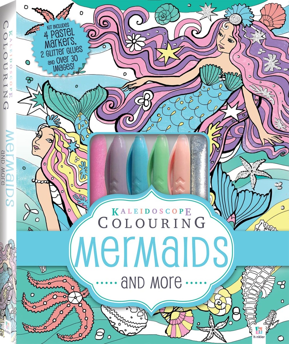 Kaleidoscope Colouring. Mermaids And More