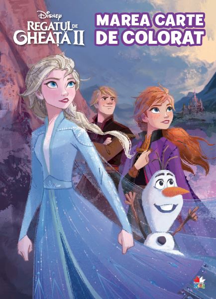 Disney. Regatul de gheaţă II. Marea carte de colorat
