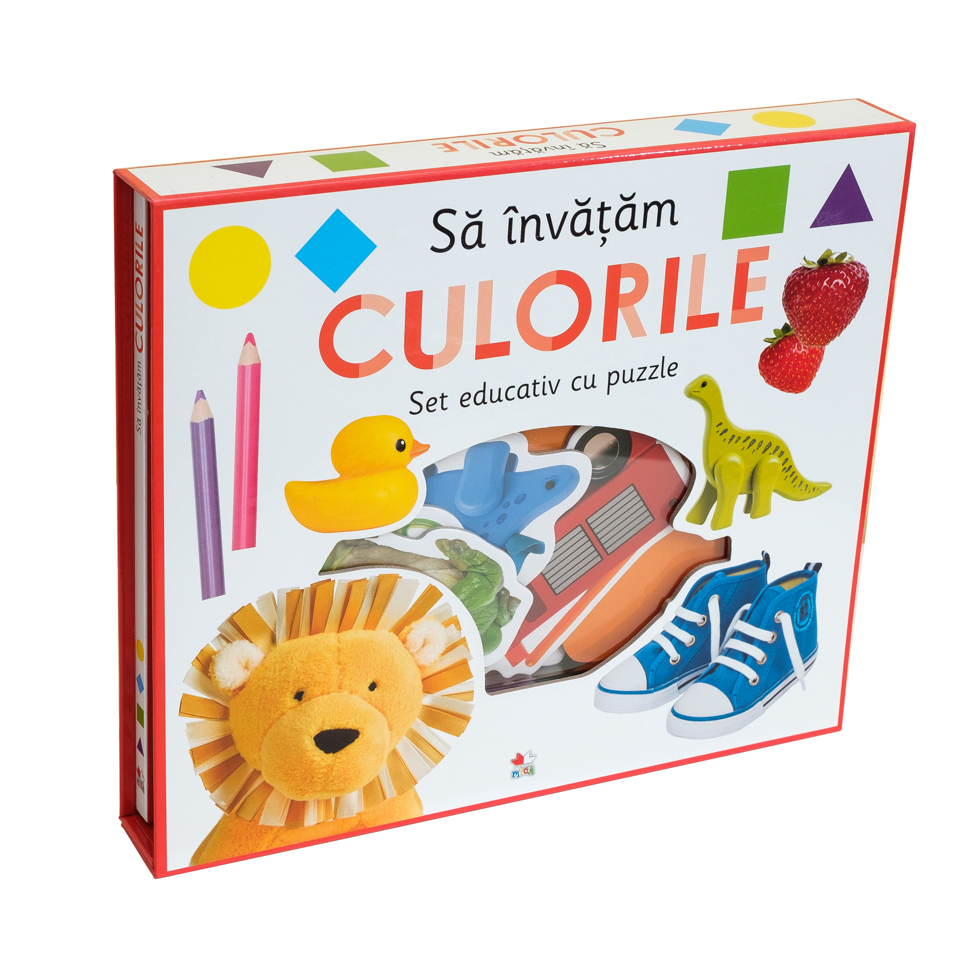 Să învățăm culorile. Set educativ cu puzzle ...Sa poza bestsellers.ro
