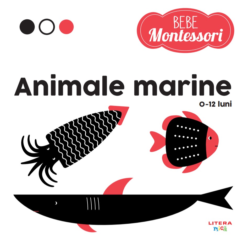 Bebe Montessori. Animale marine (0-12 luni) Copii