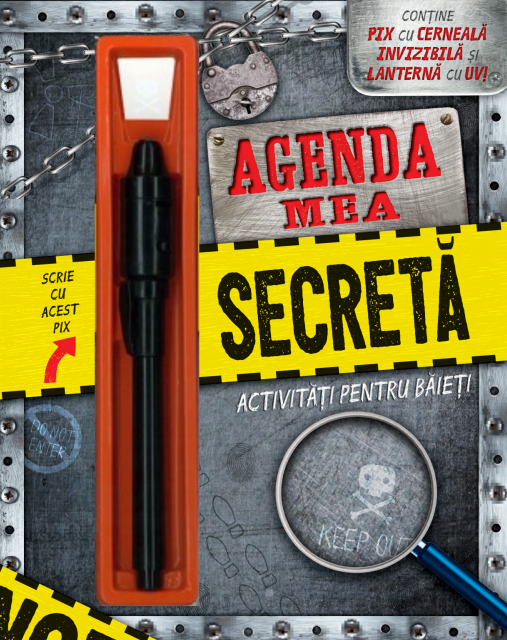 Agenda mea secretă. Activități pentru băieți activitati poza bestsellers.ro