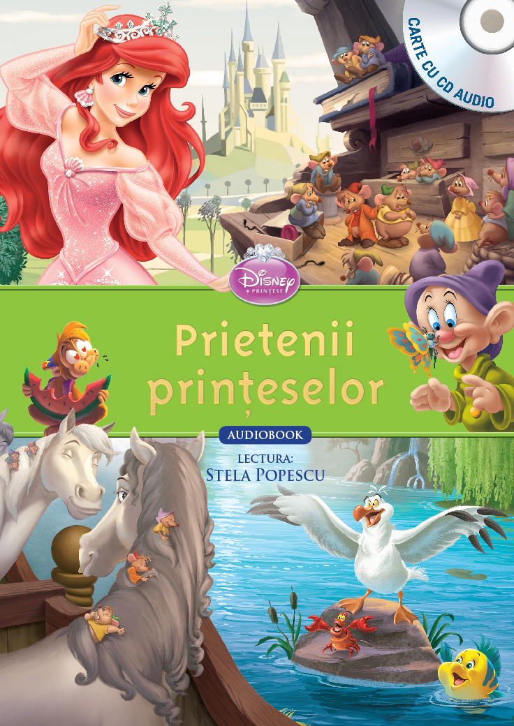 Prietenii prințeselor (Carte + CD audio)