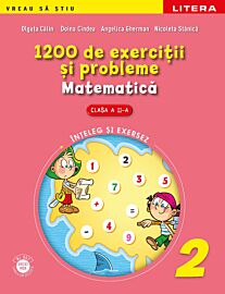 1200 de exercitii si probleme de matematica. Clasa II