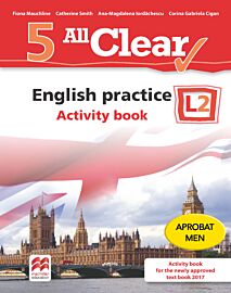 All Clear. English practice. Activity book. L 2. Lectia de engleza (clasa a V-a)