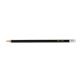 Creion grafit negru HB cu radiera Forpus 50803