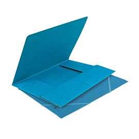 Mapa albastra din carton cu elastic Forpus 21501