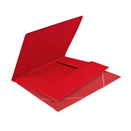 Mapa rosie din carton cu elastic Forpus 21504