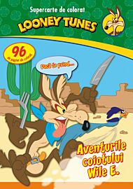 Looney Tunes. Aventurile coiotului Wile E. Supercarte de colorat