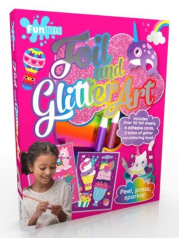 Folder of Fun: Foil and Glitter Art and poza bestsellers.ro