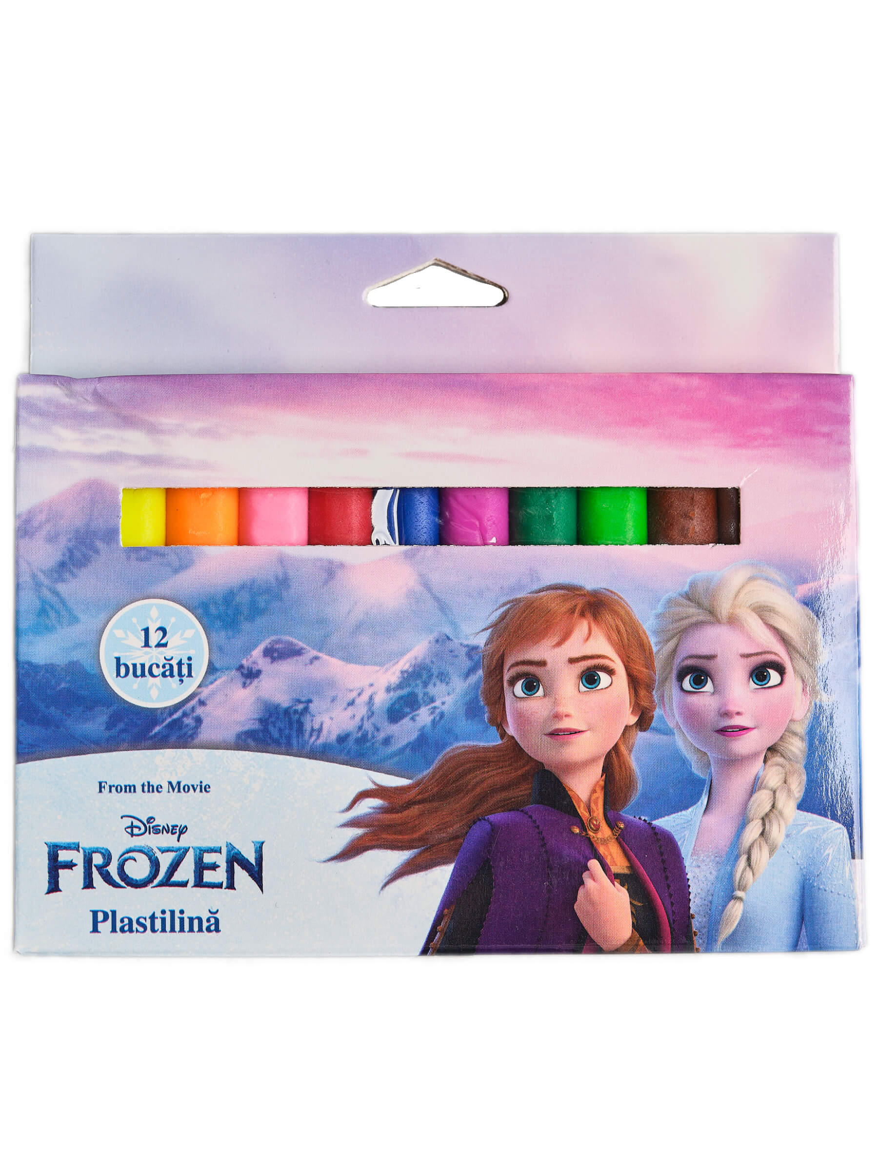 Poze Plastilina 12 culori, Disney Frozen litera.ro 