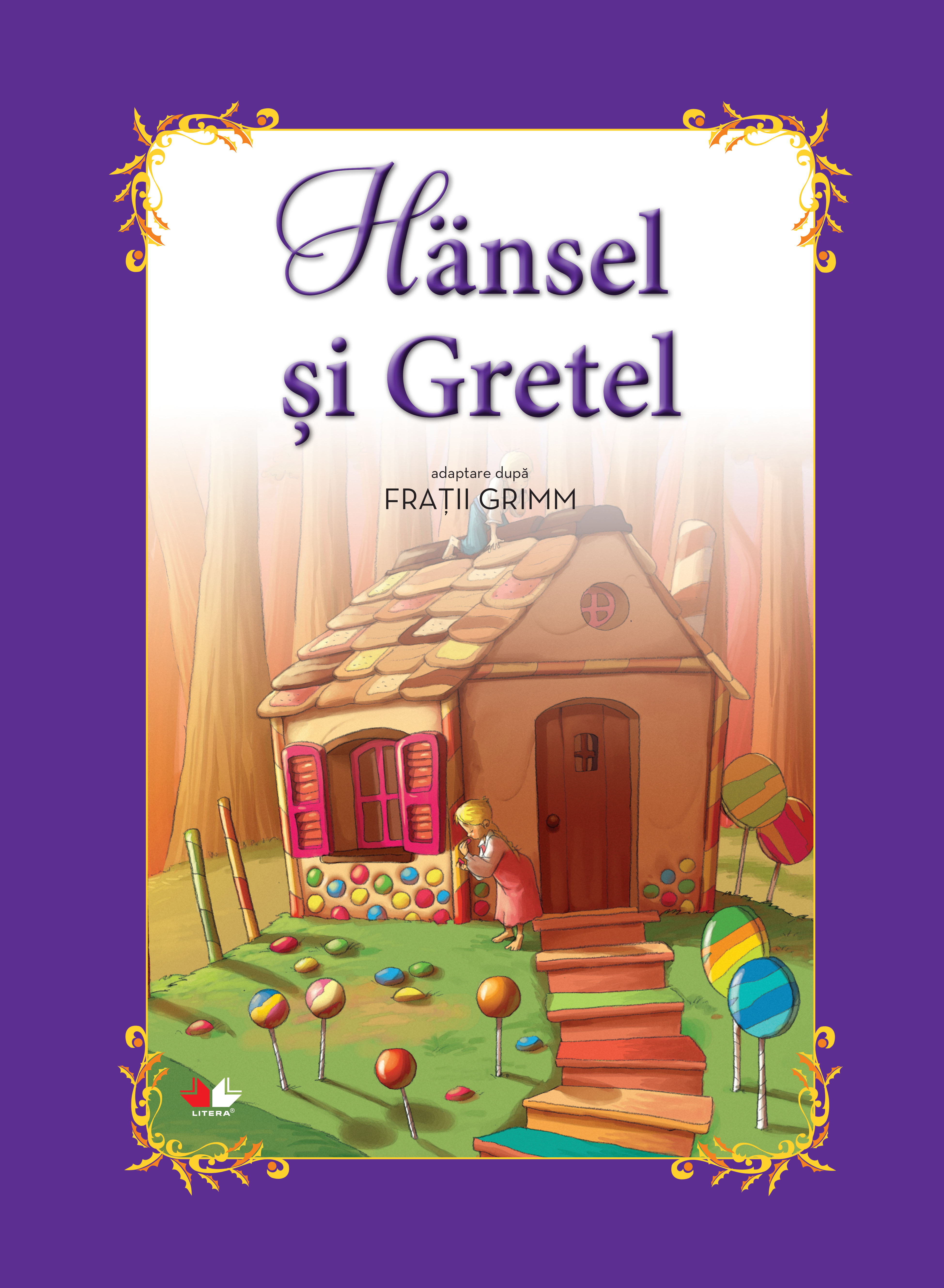 Hansel Si Gretel. Carte Gigant