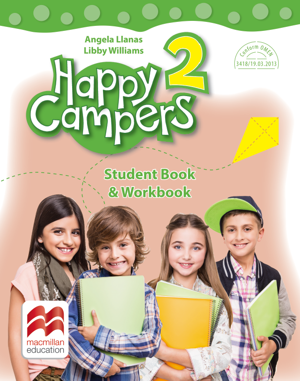 Happy Campers. Student Book, Workbook. Clasa A Ii-a