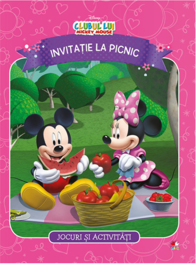 Disney. Clubul lui Mickey Mouse. Invitatie la picnic. Jocuri și activități