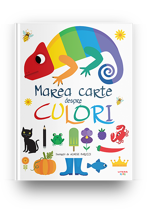 Marea carte despre culori Carte pe carton