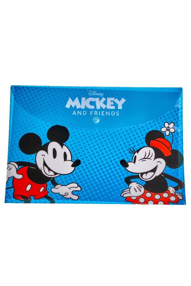 Mapa plastic Disney Mickey & Friends cu buton