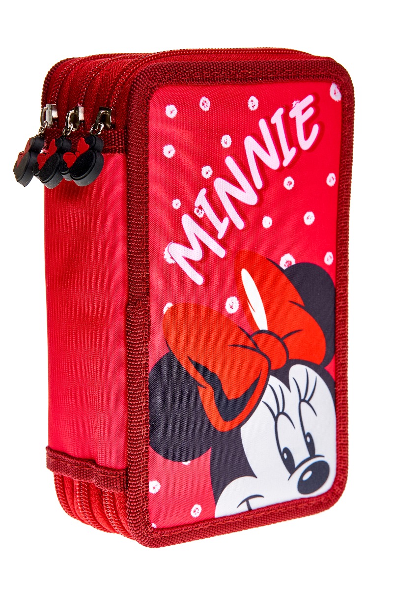 Penar cu 3 fermoare, echipat, 39 piese, Minnie Mouse echipat poza bestsellers.ro