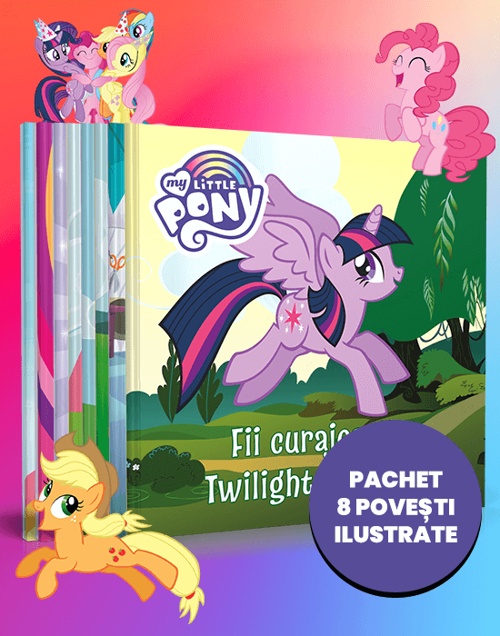 Pachet 8 Povesti ilustrate My little pony Carti poza bestsellers.ro