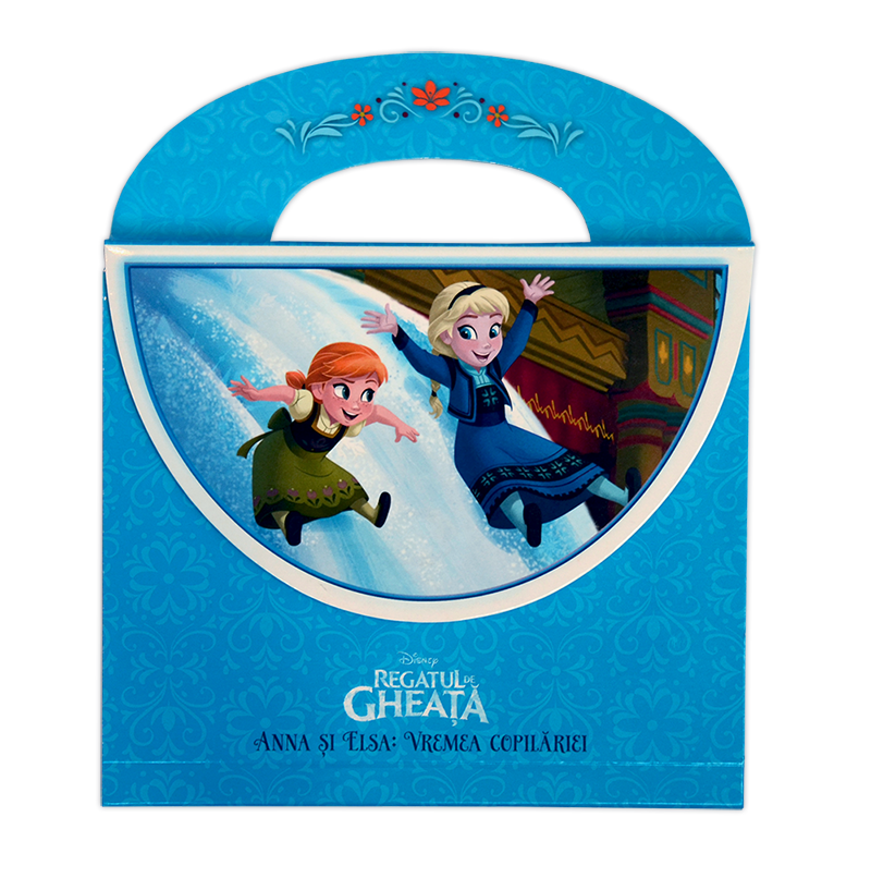 Regatul de gheață. Anna și Elsa: Vremea copilăriei – poșetuță Cărți
