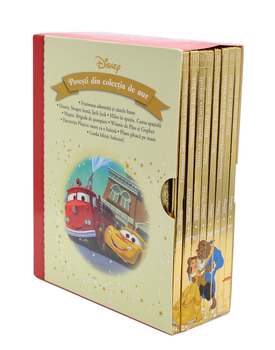 Cutie Disney Hachette. Povesti de aur (8 carti) Copii