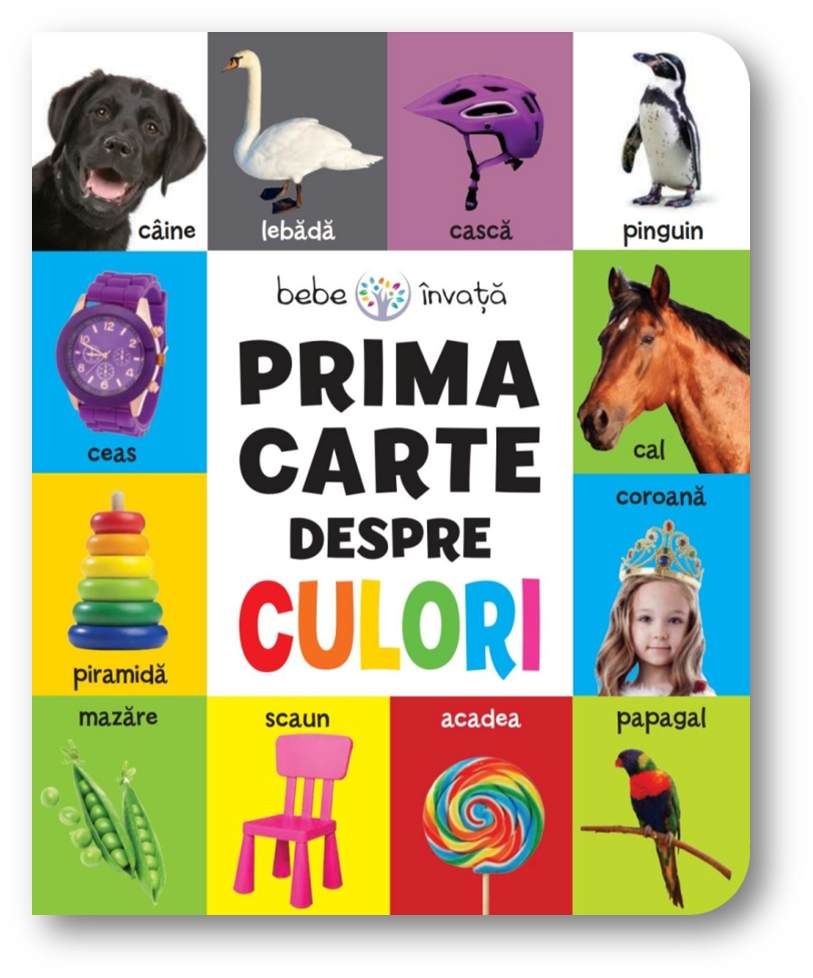 Prima carte despre culori. Bebe invata Copii