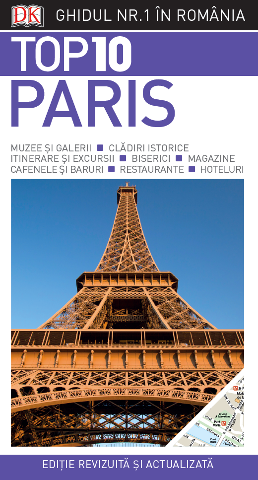 Top 10. Paris. Ghiduri turistice vizuale