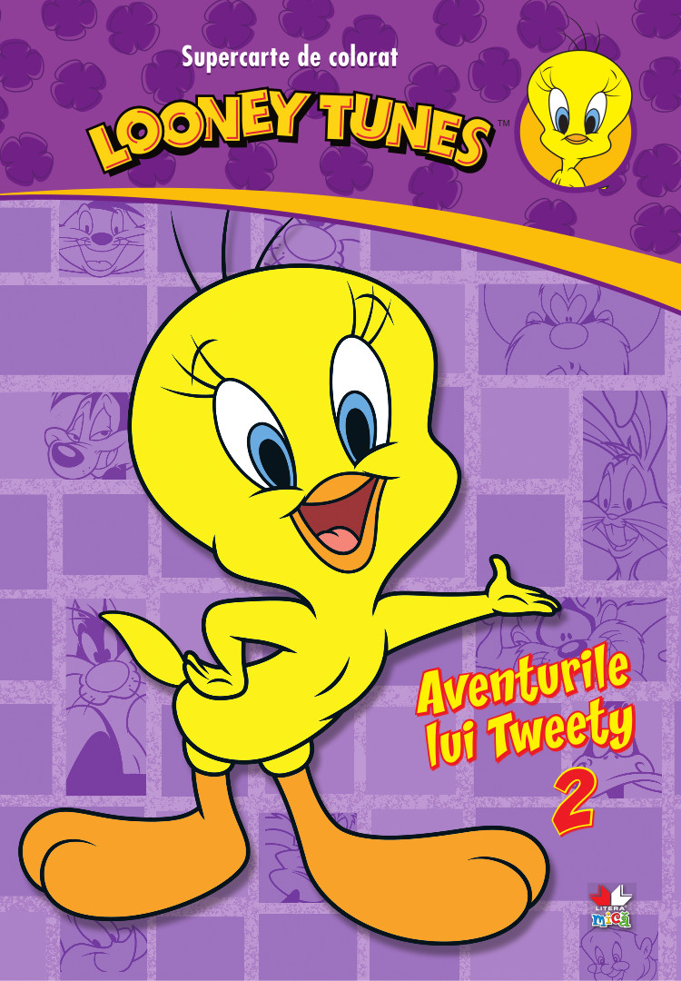 Looney Tunes. Aventurile lui Tweety (vol. 2). Supercarte de colorat Copii