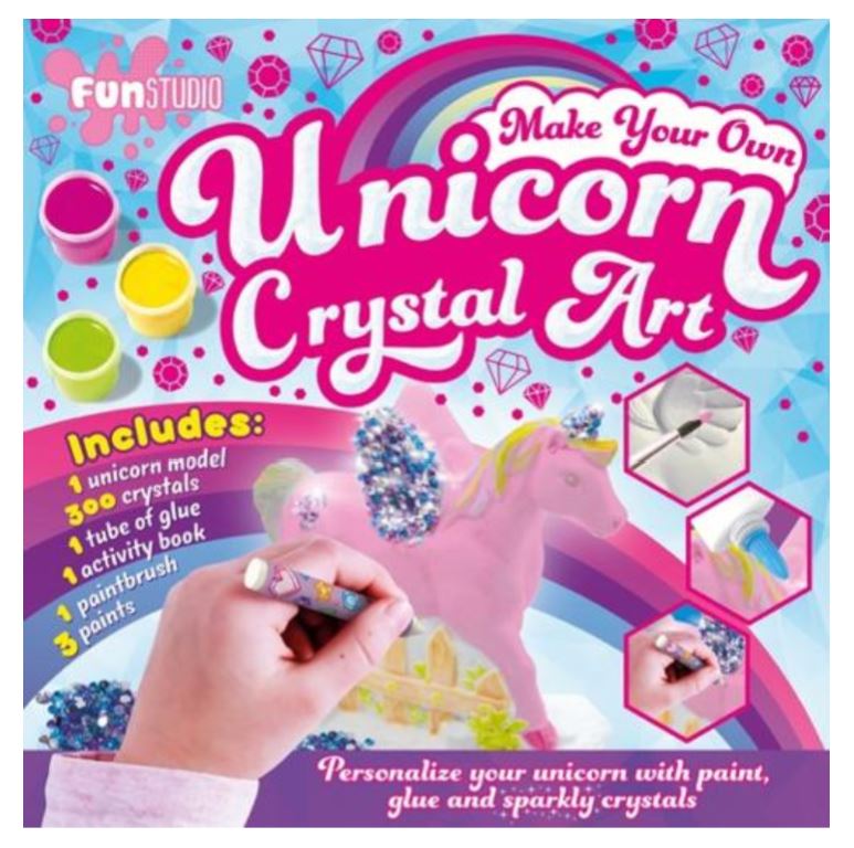 Fun Studio: Make Your Own Unicorn Crystal Art ART poza bestsellers.ro