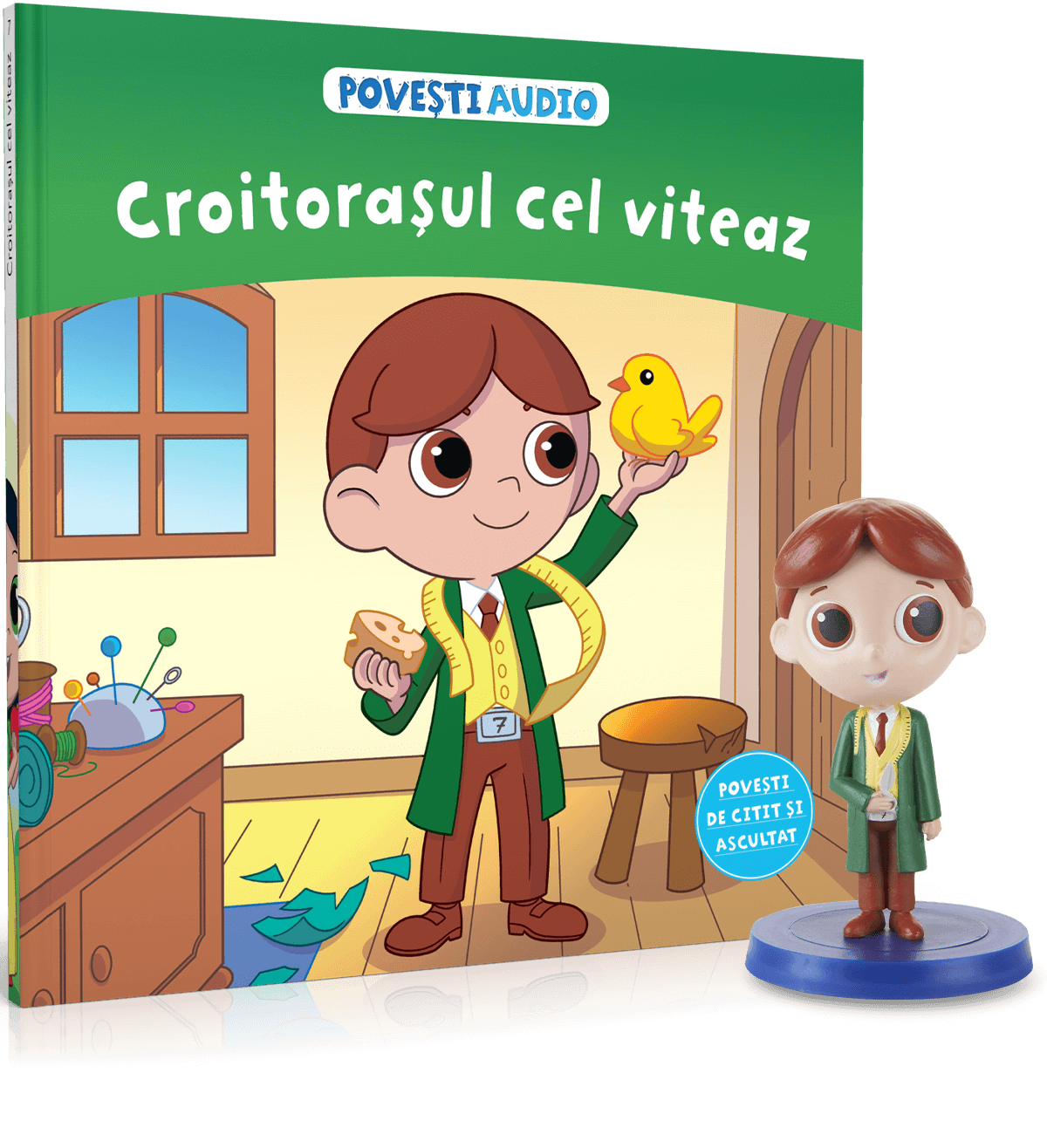 Croitorasul cel viteaz. Volumul 19. Povesti audio