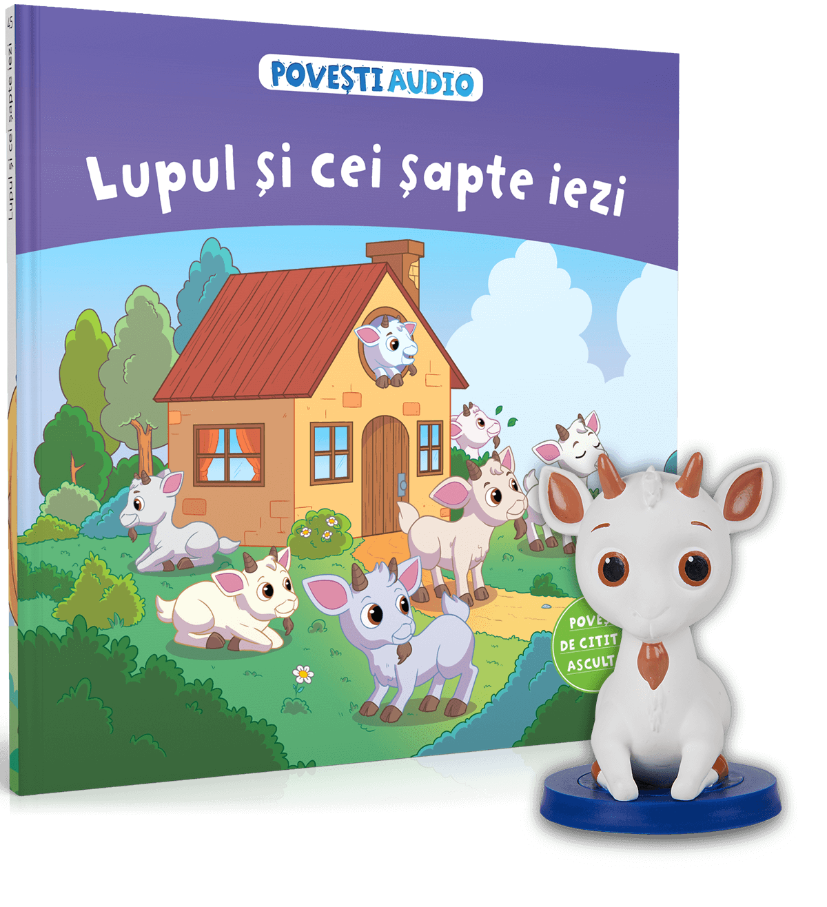 Lupul si cei sapte iezi. Volumul 39. Povesti audio